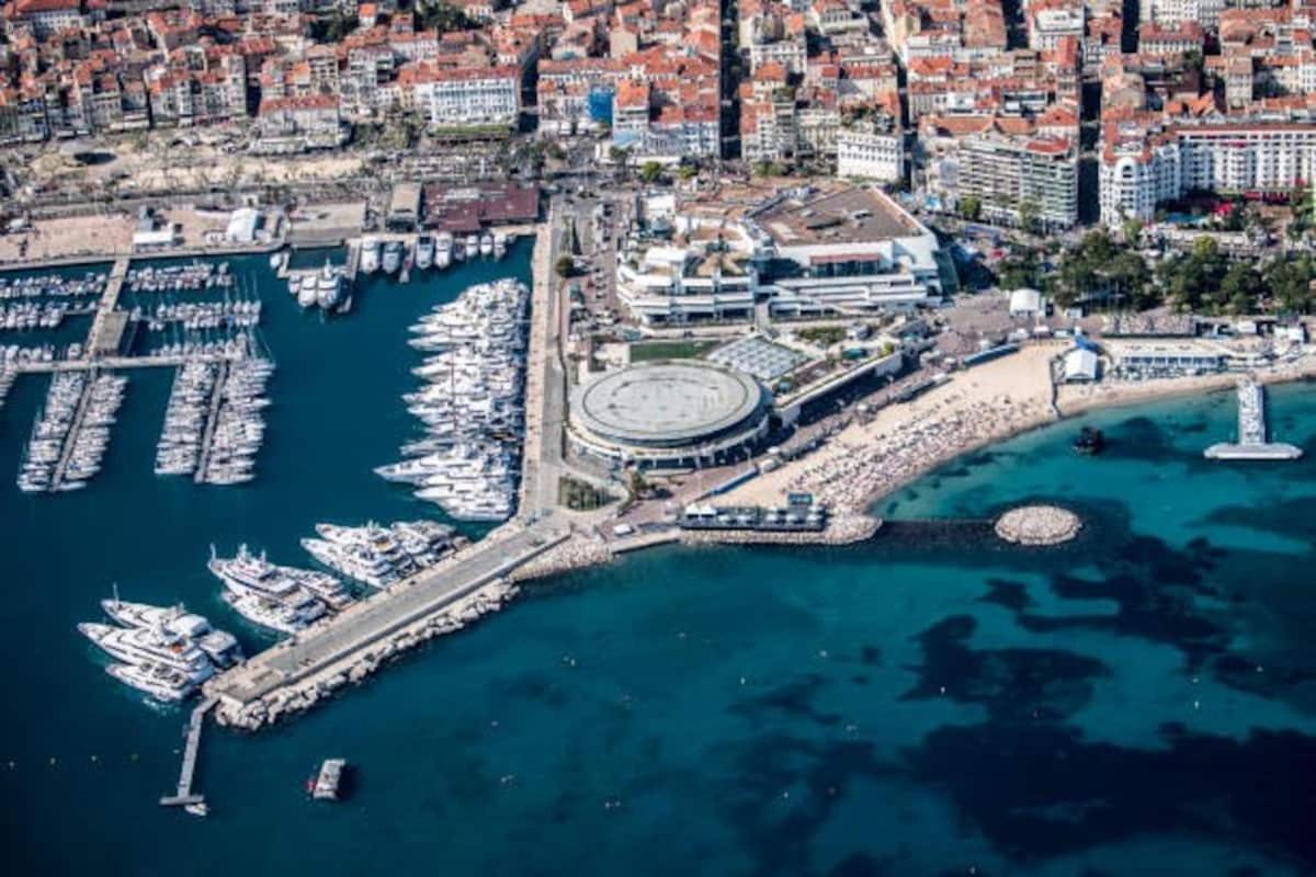 Cannes Plage 2Mn/45M2/Vue Mer/Inernet/Clim/Parking Prive Экстерьер фото